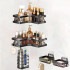 5-piece Shower Organizer Shelves