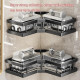5-piece Shower Organizer Shelves