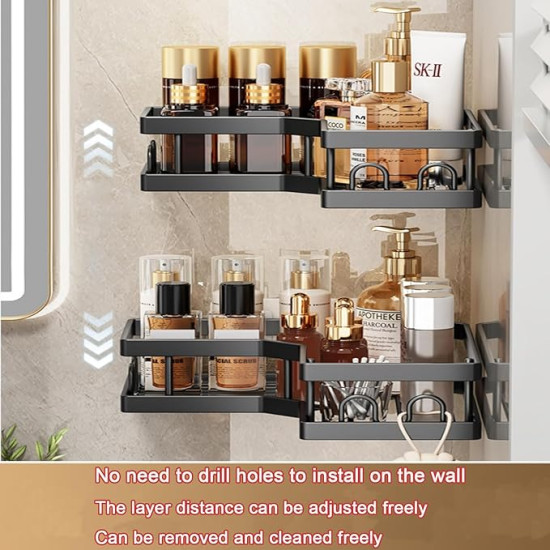 5-piece Shower Organizer Shelves