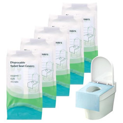 10 Pack Disposable Toilet Seat Covers