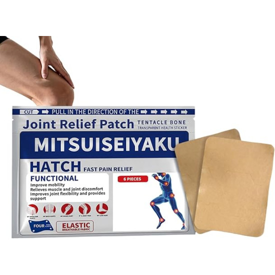 Target Pain Where You Need It – Flexible Fast Pain Relief Patches for Back, Neck & Joints (6PCS)