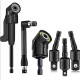 Reach Tight Spaces with Ease – 6PCS Right-Angle Drill Attachment Set