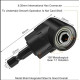 Reach Tight Spaces with Ease – 6PCS Right-Angle Drill Attachment Set