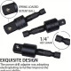 Reach Tight Spaces with Ease – 6PCS Right-Angle Drill Attachment Set