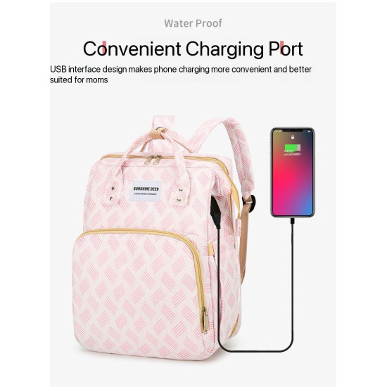 7 in 1 Travel Diaper Bag