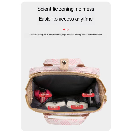 7 in 1 Travel Diaper Bag