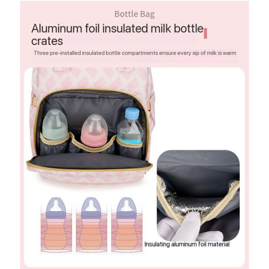 7 in 1 Travel Diaper Bag