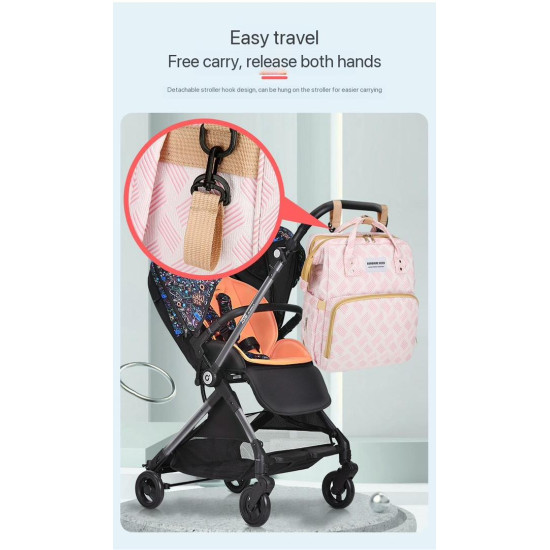 7 in 1 Travel Diaper Bag