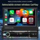 Upgrade Your Car Instantly – 7” Retractable Touchscreen with Wireless CarPlay & Android Auto