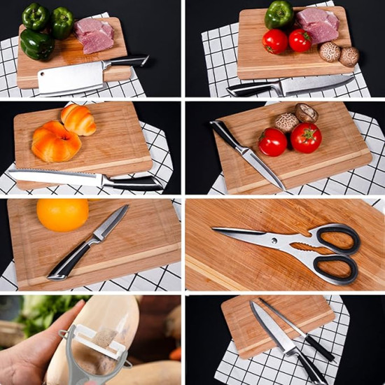 9-Pieces Chef Knife Set 9-Pieces Chef Knife Set