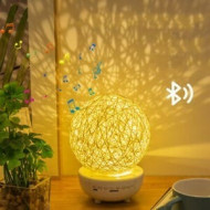 Bluetooth-compatible Music LED Night Light Romantic Dimmable Starry Table Lamp Bedside  Moon Lamps Bluetooth-compatible Music LED Night Light Romantic Dimmable Starry Table Lamp Bedside  Moon Lamps