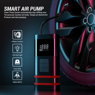 2 n 1 Car Emergency Device - Tire Inflator and Jumpt Starter 2 n 1 Car Emergency Device - Tire Inflator and Jumpt Starter