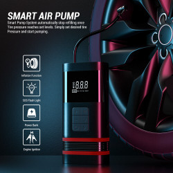 2 n 1 Car Emergency Device - Tire Inflator and Jumpt Starter 2 n 1 Car Emergency Device - Tire Inflator and Jumpt Starter
