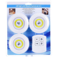 3 Pack LED Remote Control Light 3 Pack LED Remote Control Light