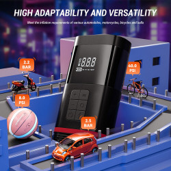 2 n 1 Car Emergency Device - Tire Inflator and Jumpt Starter 2 n 1 Car Emergency Device - Tire Inflator and Jumpt Starter