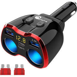 5 in 1 Multi-function Car Charger (fast charging & mp3 player) 5 in 1 Multi-function Car Charger (fast charging & mp3 player)