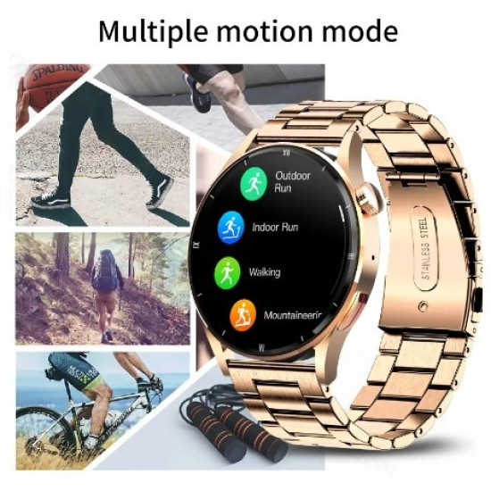 Gold Luxury Lige Smart Watch