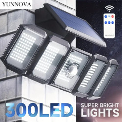 7000K Solar Motion Sensor Lights Cordless; 5 Adjustable Heads, 360° Wide Angle Illumination, IP65 Waterproof, Security LED Flood Light For Patio Yard Garde 7000K Solar Motion Sensor Lights Cordless; 5 Adjustable Heads, 360° Wide Angle Illumination, IP65 Waterproof, Security LED Flood Light For Patio Yard Garde