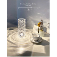 16 Color Crystal Lamp with Bluetooth Speaker 16 Color Crystal Lamp with Bluetooth Speaker