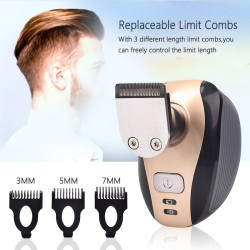 Shave, Trim & Groom with One Device – 4D Multi-Head Electric Shaver