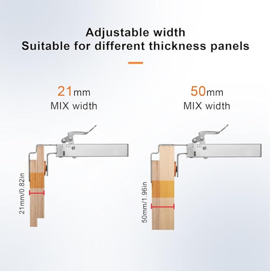 Adjustable Drawer Installation Clamp – One-Touch Cabinet Drawer Fixing Tool (2sets)