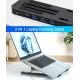 Adjustable Foldable Laptop Stand – Portable Ergonomic Laptop Riser for Desk, Office, Home & Travel
