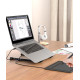Adjustable Foldable Laptop Stand – Portable Ergonomic Laptop Riser for Desk, Office, Home & Travel