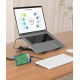 Adjustable Foldable Laptop Stand – Portable Ergonomic Laptop Riser for Desk, Office, Home & Travel