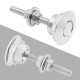 3 (pcs) Aluminum Quick Release Hood Pin Lock Kit – Push Button Engine Bonnet Lock for Cars (25mm, 30mm, 32mm)