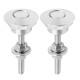 3 (pcs) Aluminum Quick Release Hood Pin Lock Kit – Push Button Engine Bonnet Lock for Cars (25mm, 30mm, 32mm)