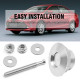 3 (pcs) Aluminum Quick Release Hood Pin Lock Kit – Push Button Engine Bonnet Lock for Cars (25mm, 30mm, 32mm)
