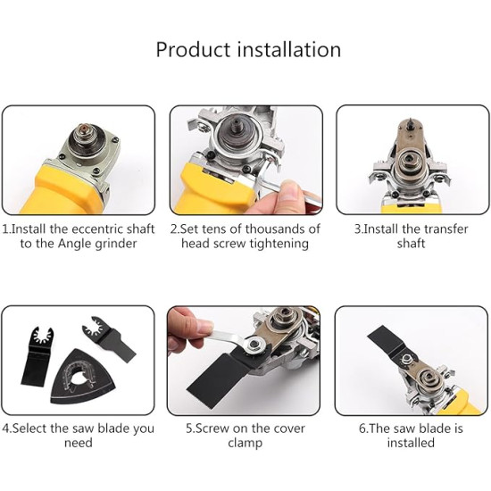 Turn Your Grinder into a Multi-Tool – Angle Grinder Multi-Function Adapter