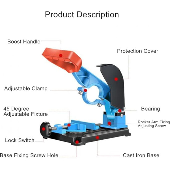 Angle Grinder Convert Cutting Machine