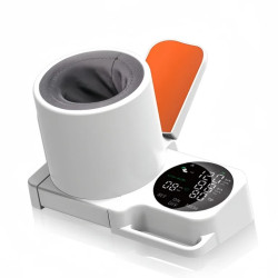 Automatic Upper Arm Blood Pressure Monitor with 360° Smart Cuff & Large LED Display for Accurate Home Monitoring