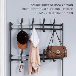 Multi-purpose Integrated Shoe Rack 