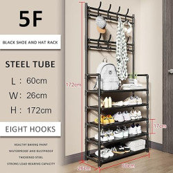 Multi-purpose Integrated Shoe Rack 