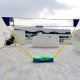 3 in 1 Badminton Set With Rackets