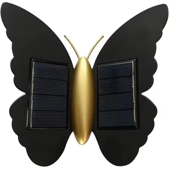 Butterfly Solar Wall Light