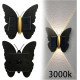 Butterfly Solar Wall Light
