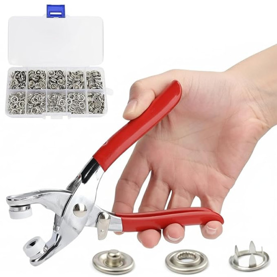Button Premium Snap Fasteners Kit