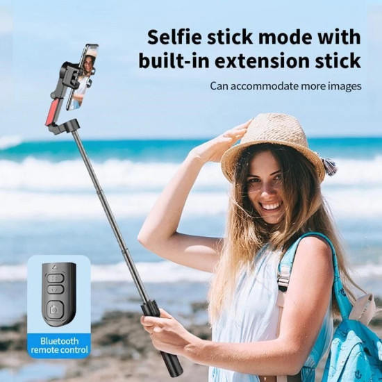 Face Tracking Gimbal with Selfie Stick Tripod 