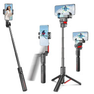 C10 Selfie Stick Tripod Tracking Stabilizer with a built-in camera