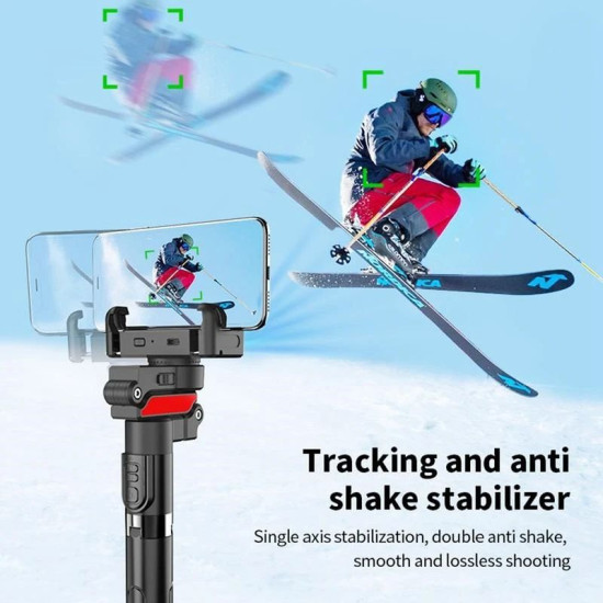 Face Tracking Gimbal with Selfie Stick Tripod 
