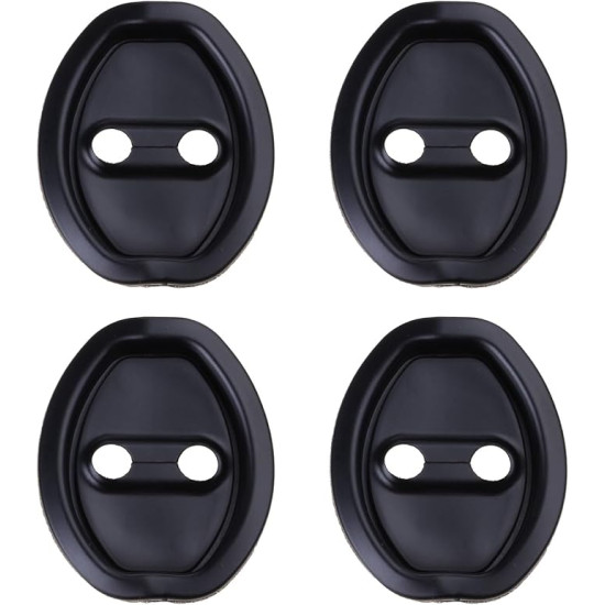 Silence Door Slams & Protect Your Car – Silicone Door Lock Striker Protectors (4pcs)