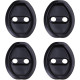 Silence Door Slams & Protect Your Car – Silicone Door Lock Striker Protectors (4pcs)