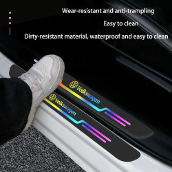 Car Door Sill Strip Protective Cover Anti-scratch and Anti-collision Door Decorative Strip