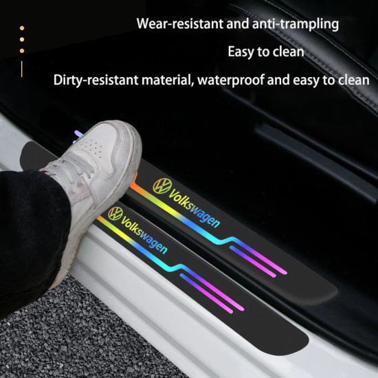 Car Door Sill Strip Protective Cover Anti-scratch and Anti-collision Door Decorative Strip Car Door Sill Strip Protective Cover Anti-scratch and Anti-collision Door Decorative Strip