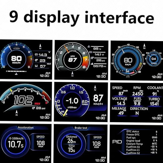 Car HUD Head Up Display AP-6, OBD Car HUD Head Up Display AP-6, OBD