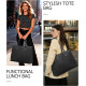 Carry Your Laptop & Lunch in Style – Insulated Work Tote Bag for Women 