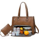 Carry Your Laptop & Lunch in Style – Insulated Work Tote Bag for Women 
